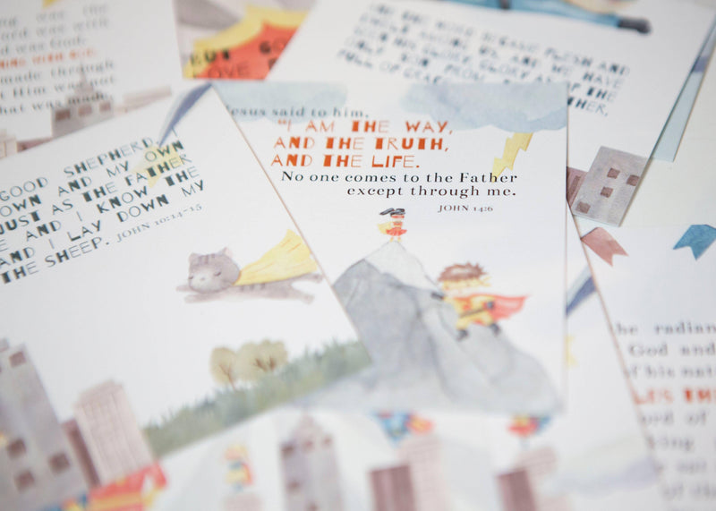 All About Jesus Kids Scripture Cards
