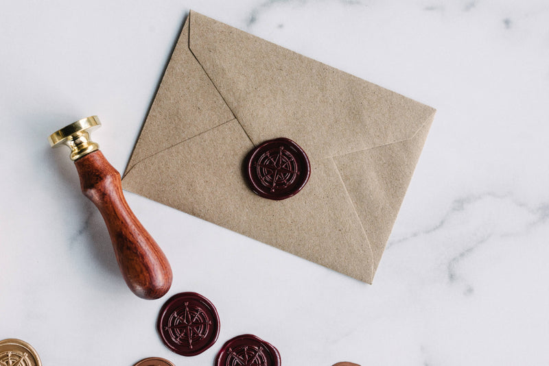 Compass Wax Seal Stamp Kit