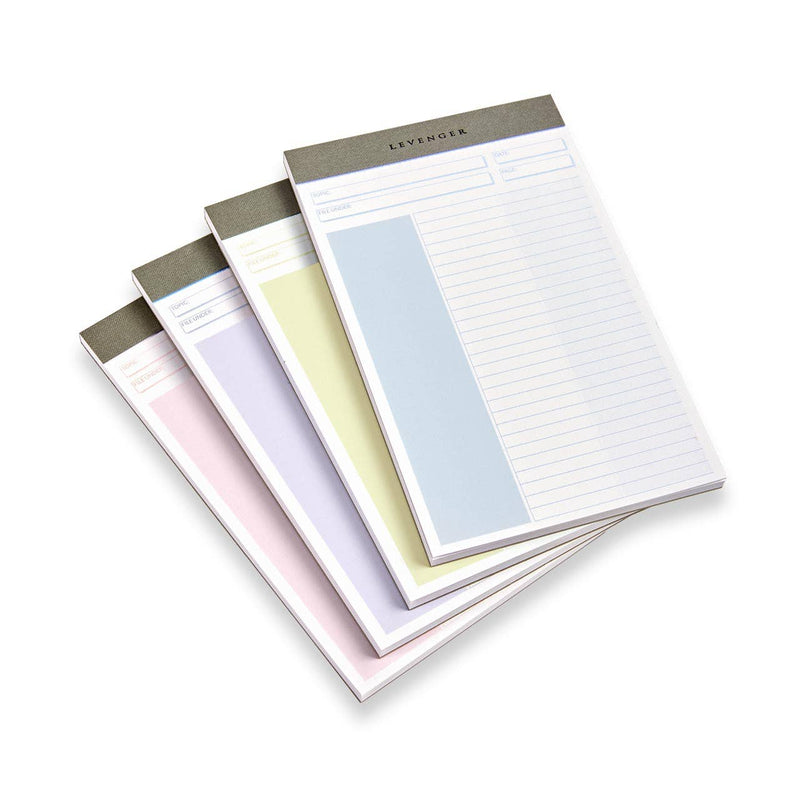 Freeleaf Soft Color Annotation Ruled Pads (set of 4)