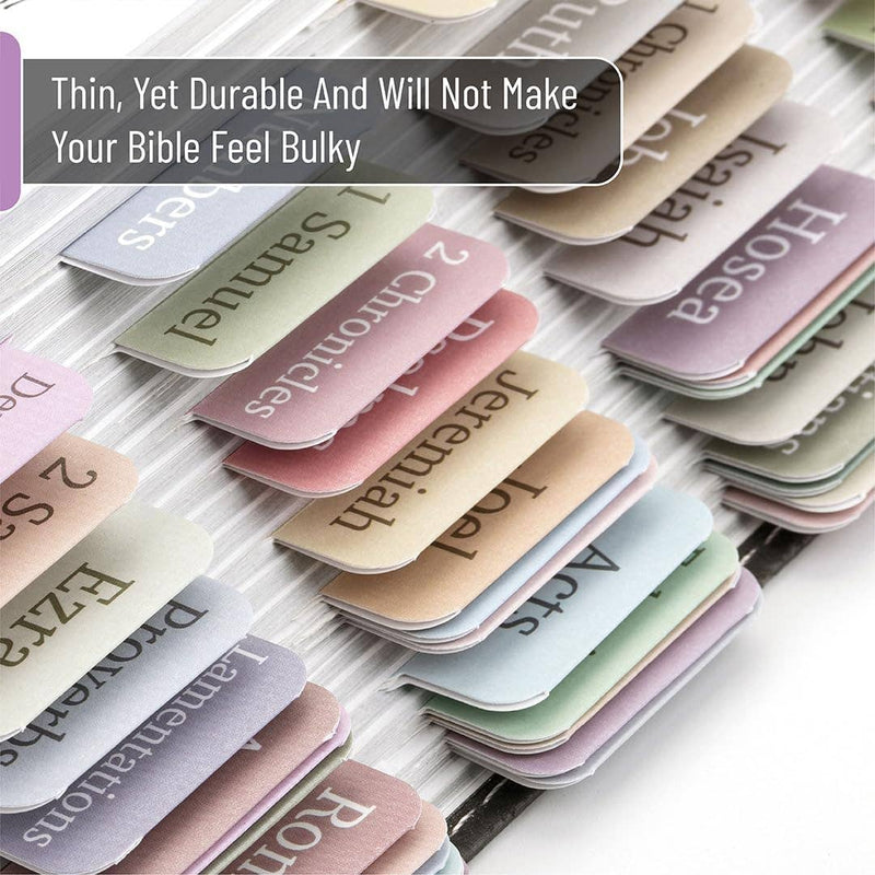 Morandi Bible Tabs Laminated 75 Pack