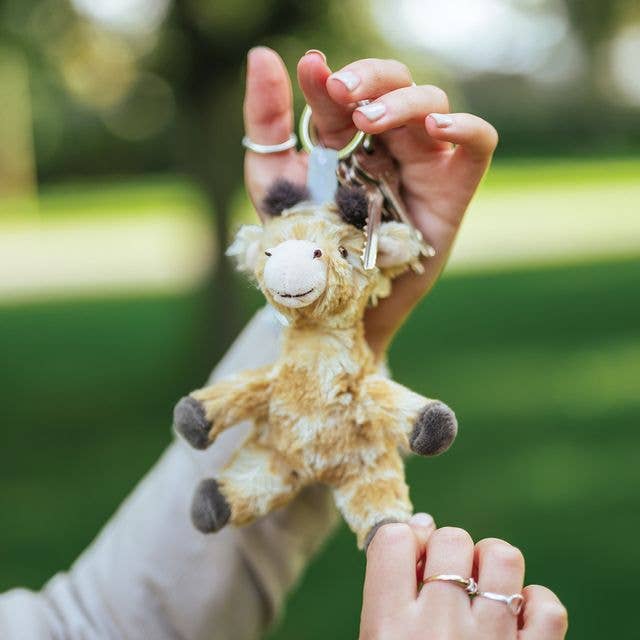 Giraffe Plush Keyring