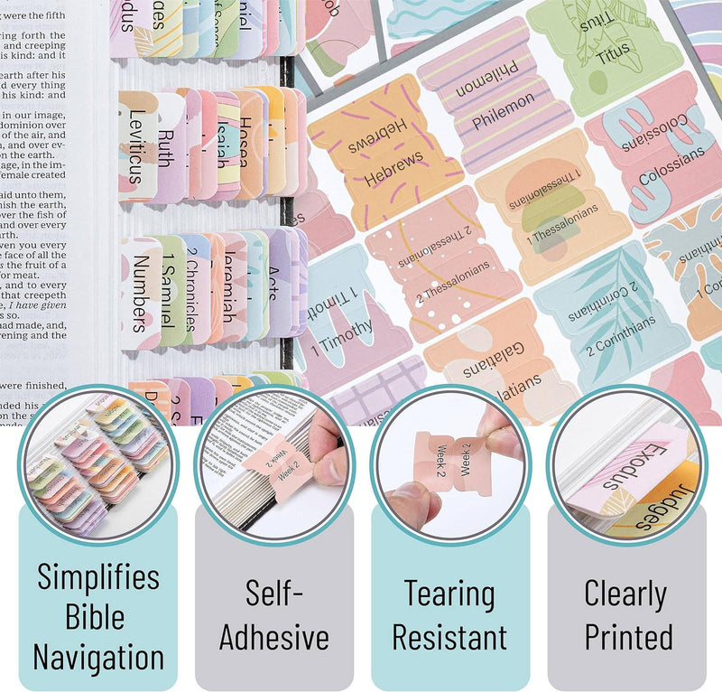 Mr. Pen- Bible Tabs, 120 Tabs