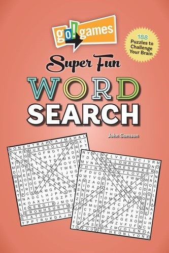 Go!Games Super Fun Word Search: 188 Puzzles to Challenge Your Brain