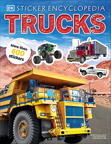 Sticker Encyclopedia Trucks (Sticker Encyclopedias)