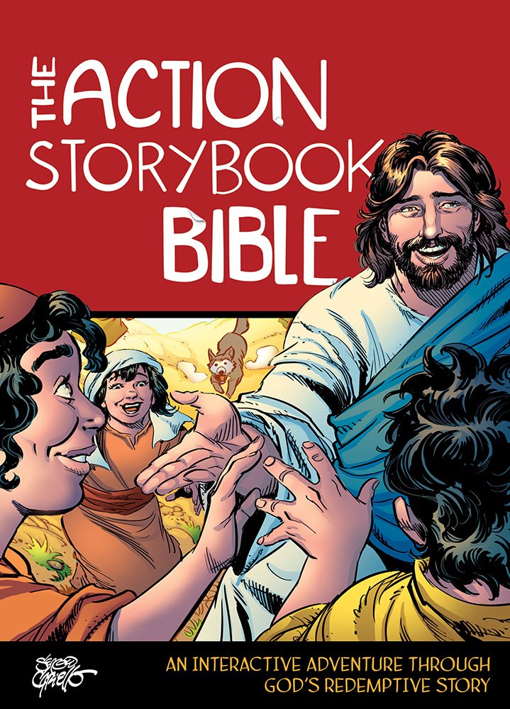 The Action Storybook Bible: An Interactive Adventure through God’s Redemptive Story (Action Bible Series)