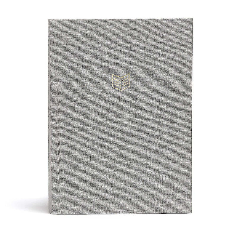 CSB She Reads Truth Bible, Gray Linen Cloth Over Board, Indexed, Black Letter, Full Color Design, Wide Margins, Notetaking Space, Devotionals, Reading Plans, Easy to Read Bible Serif Type