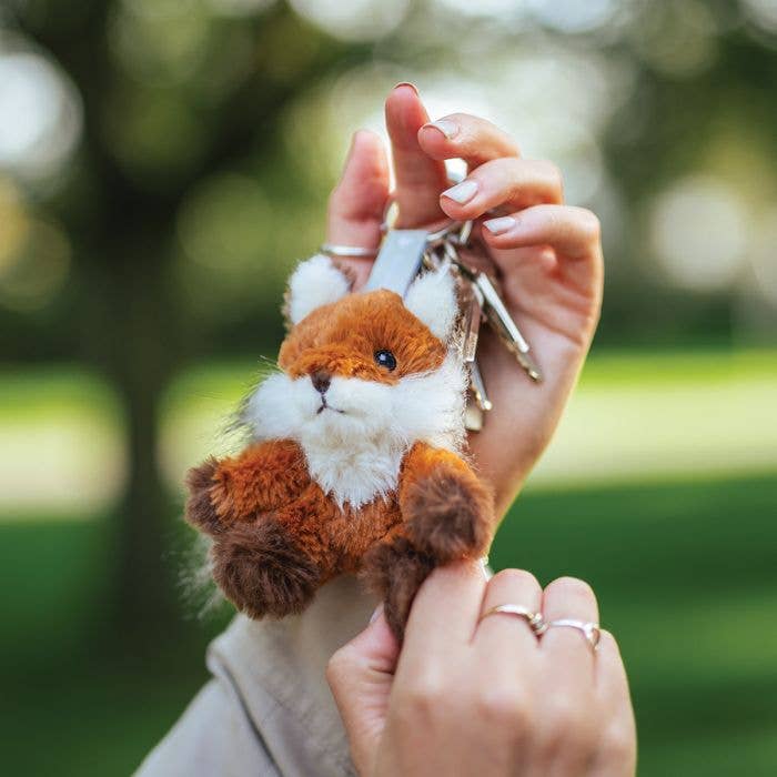 Fox Plush Keyring