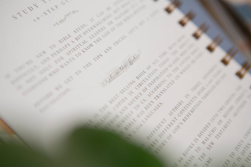 Bible Study Journal | Verse Mapping Journal