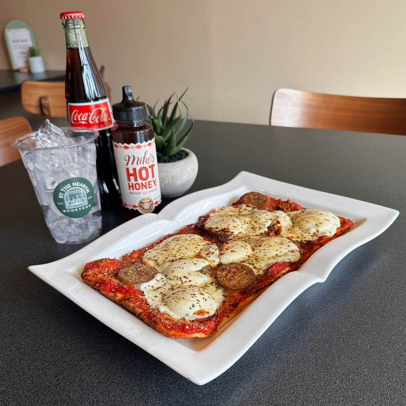 Hot Honey Sausage Flatbread Pizza