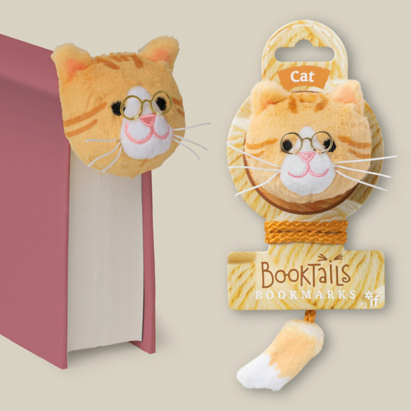 Book-Tails Bookmarks, Ginger Cat