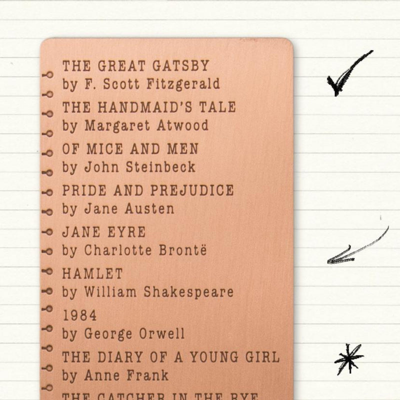 Bucket List Bookmark