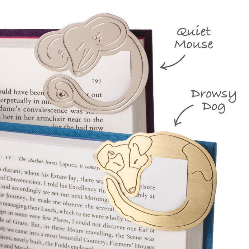 Curled Up Corners Bookmark