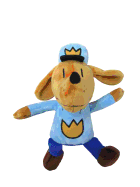 Dog Man Plush Toy, 9.5-inch