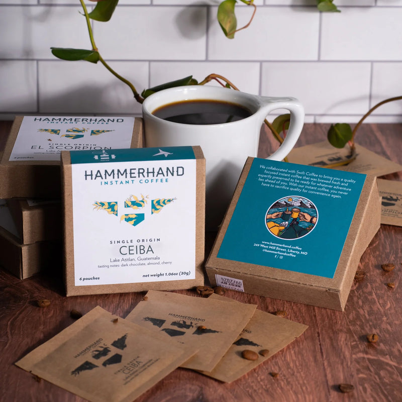 Ceiba, Hammerhand Coffee (6 pack instant)