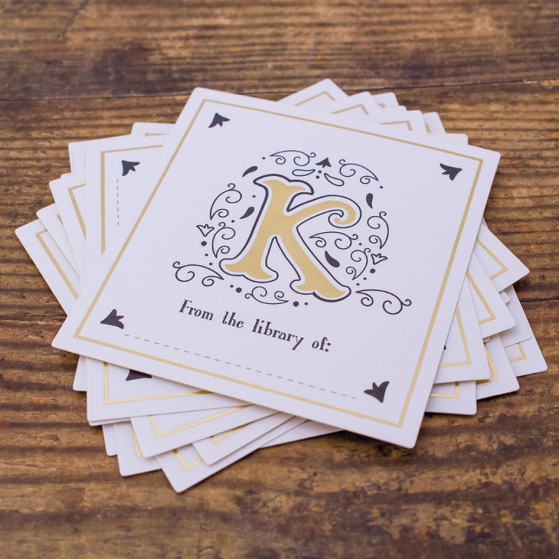 Letter Book Plates