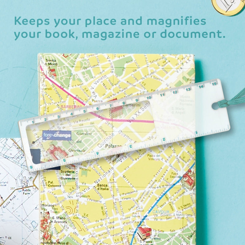 Magnif-I Magnifying Bookmark