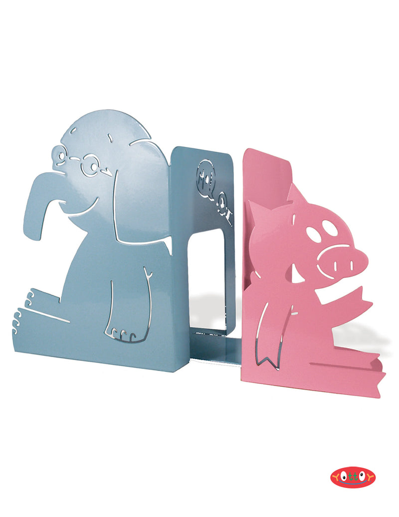 Elephant and Piggie Bookends