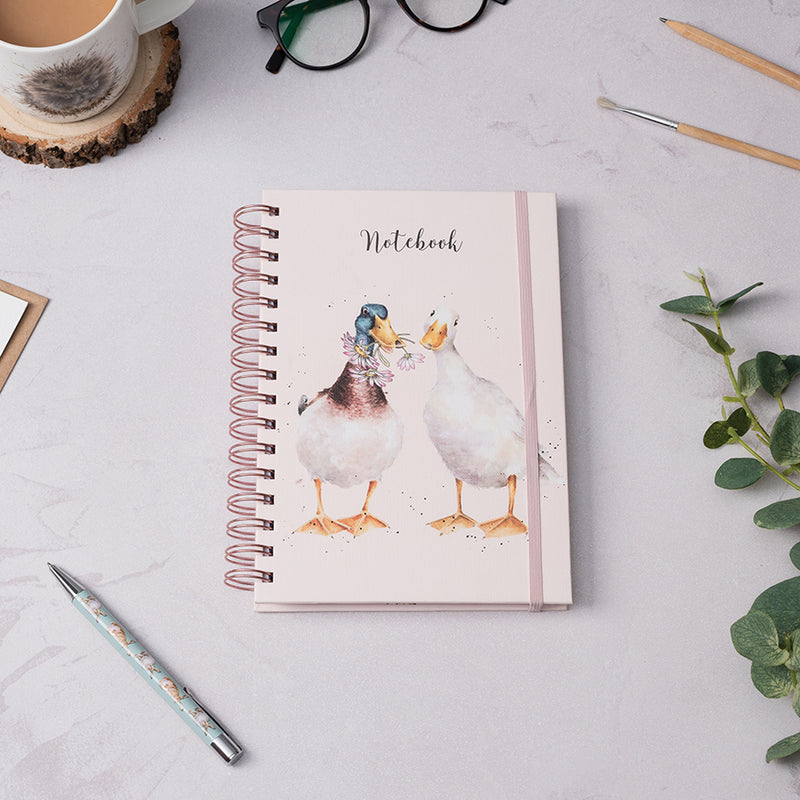 Not a Daisy Goes By Duck Spiral Bound Journal