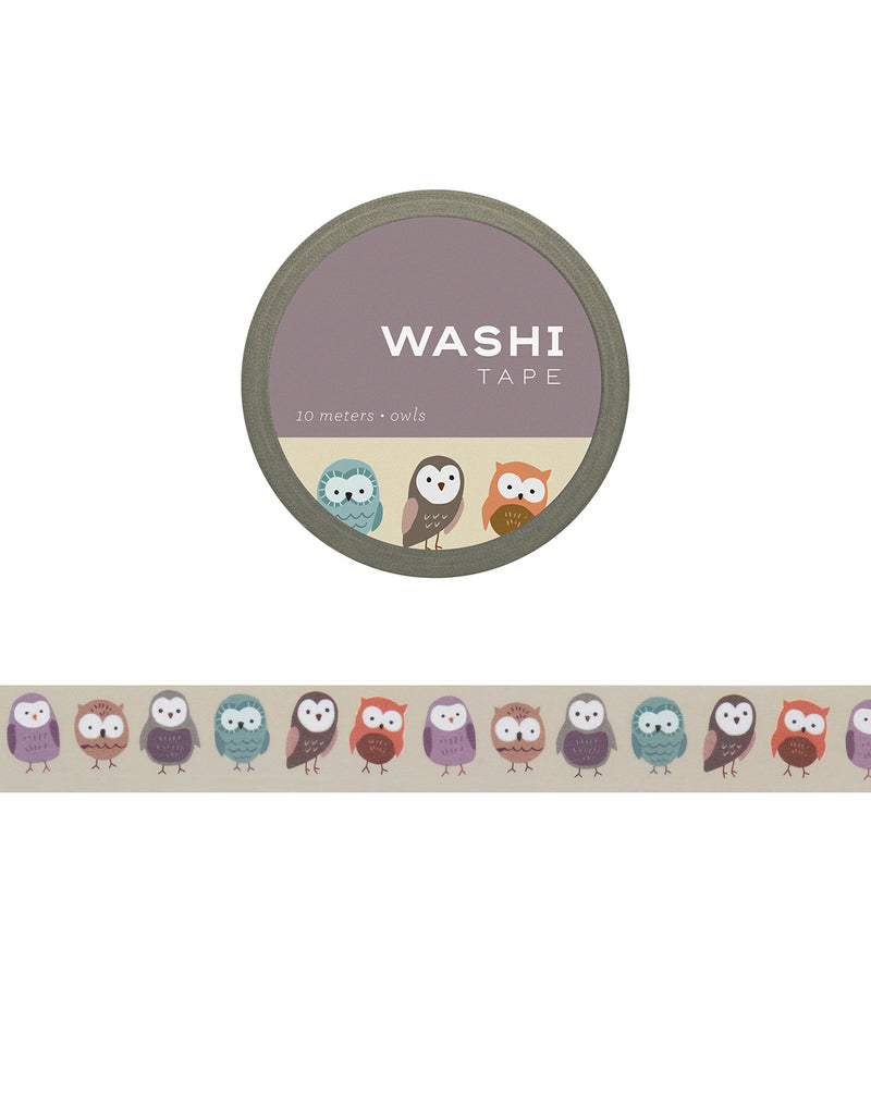 Washi Tape, Owls