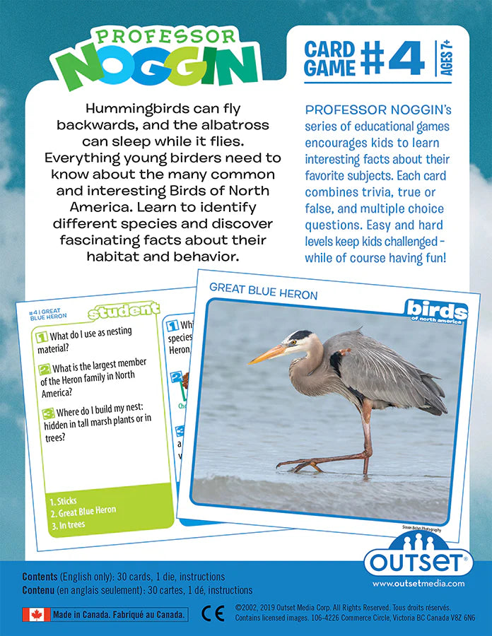Birds of North America (Professor Noggin)