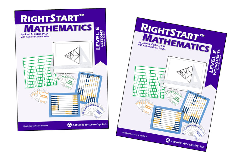 RightStart™ Mathematics Level E Second Edition Book Bundle