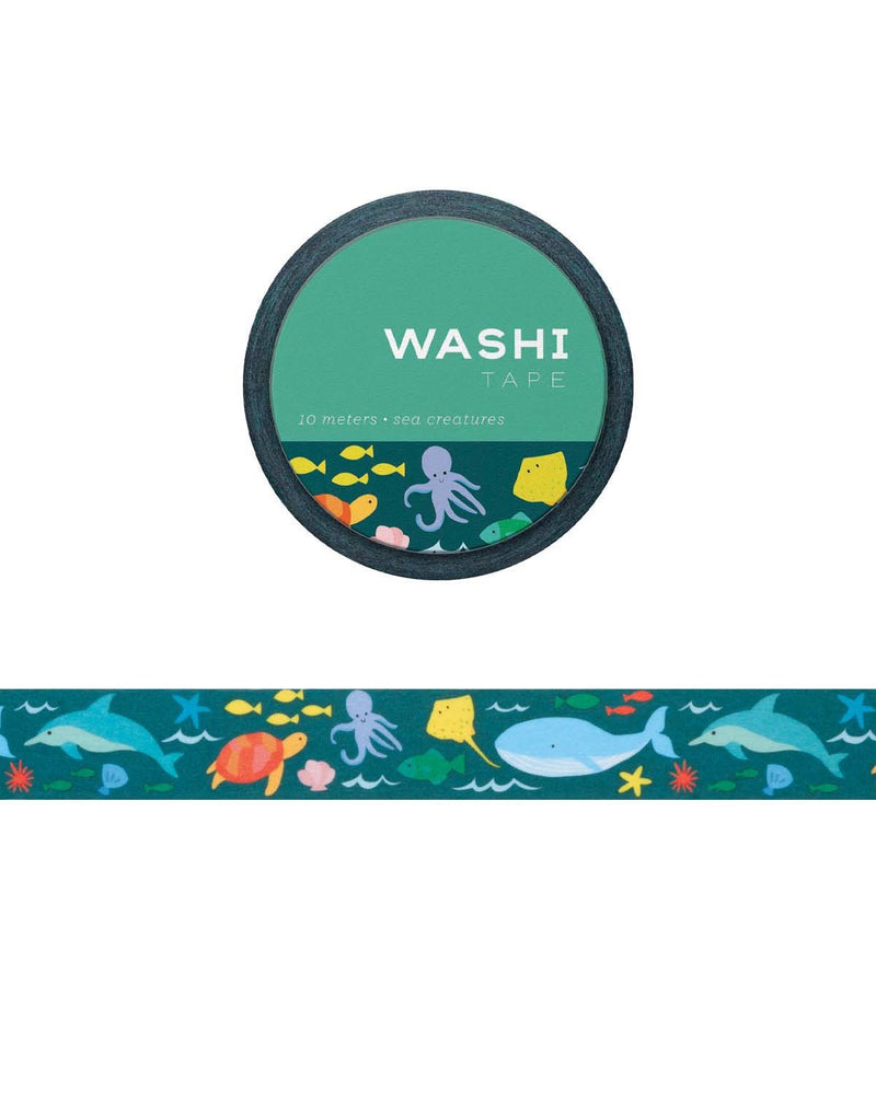 Washi Tape, Sea Creatures