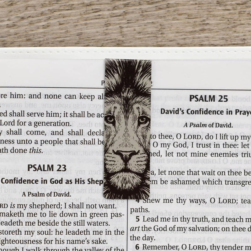 Strong and Courageous Magnetic Bookmark Set - Joshua 1:9
