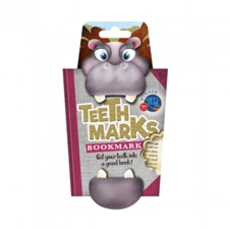 Teeth-Marks Bookmarks, Hippo