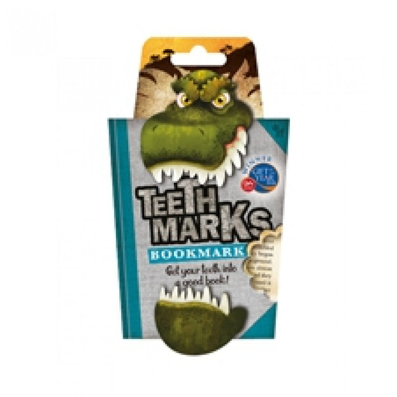 Teeth-Marks Bookmarks, T-Rex