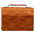 Trust in the Lord Tan and Honey-brown Classic Bible Cover