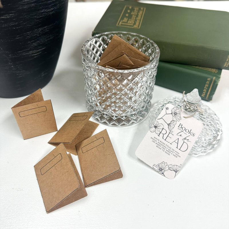 Books To Be Read Jar, Book Related Gift