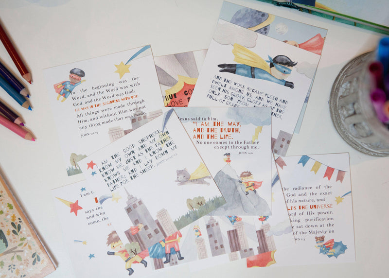 All About Jesus Kids Scripture Cards