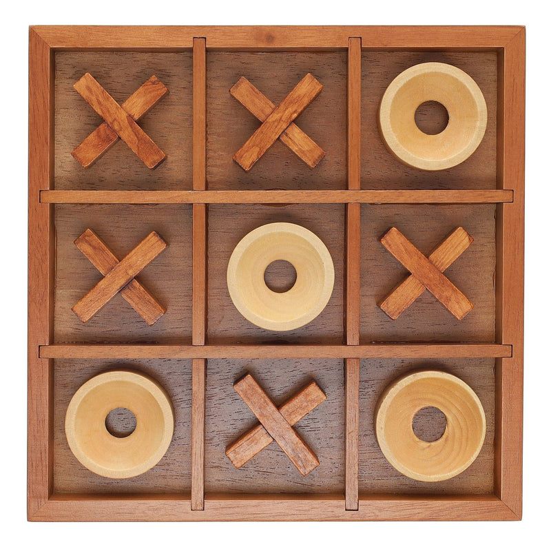 Tic Tac Toe Wooden Board Game