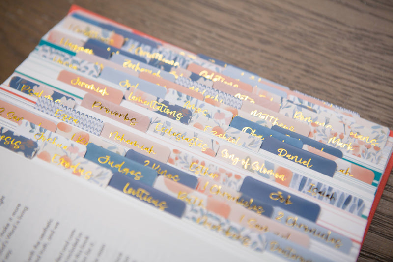 Tabs For Your Bible | Pretty Bible Book Tabs