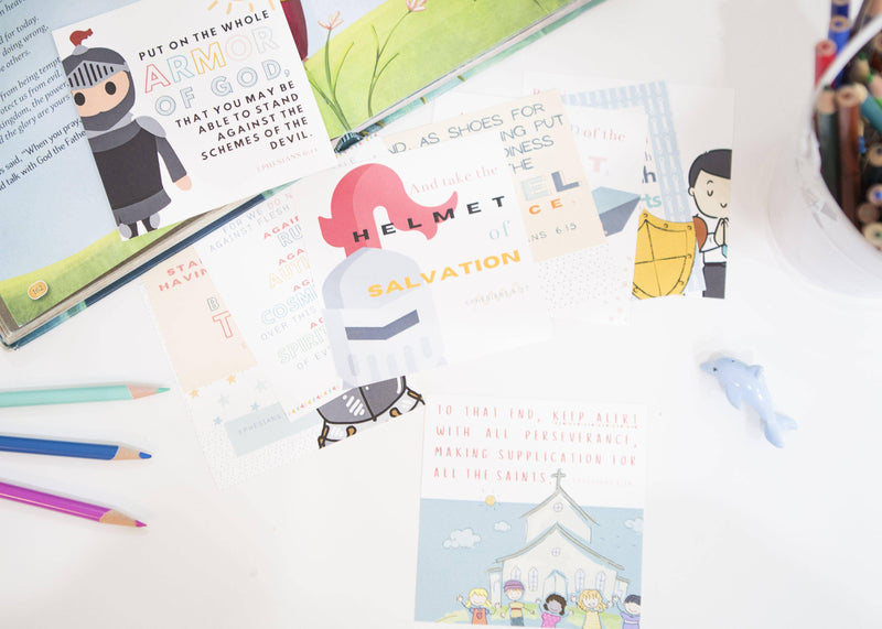 Armor of God Kids Verse Cards