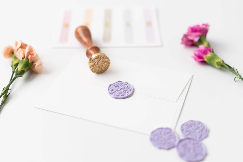 Flower Power Wax Seal Stamp