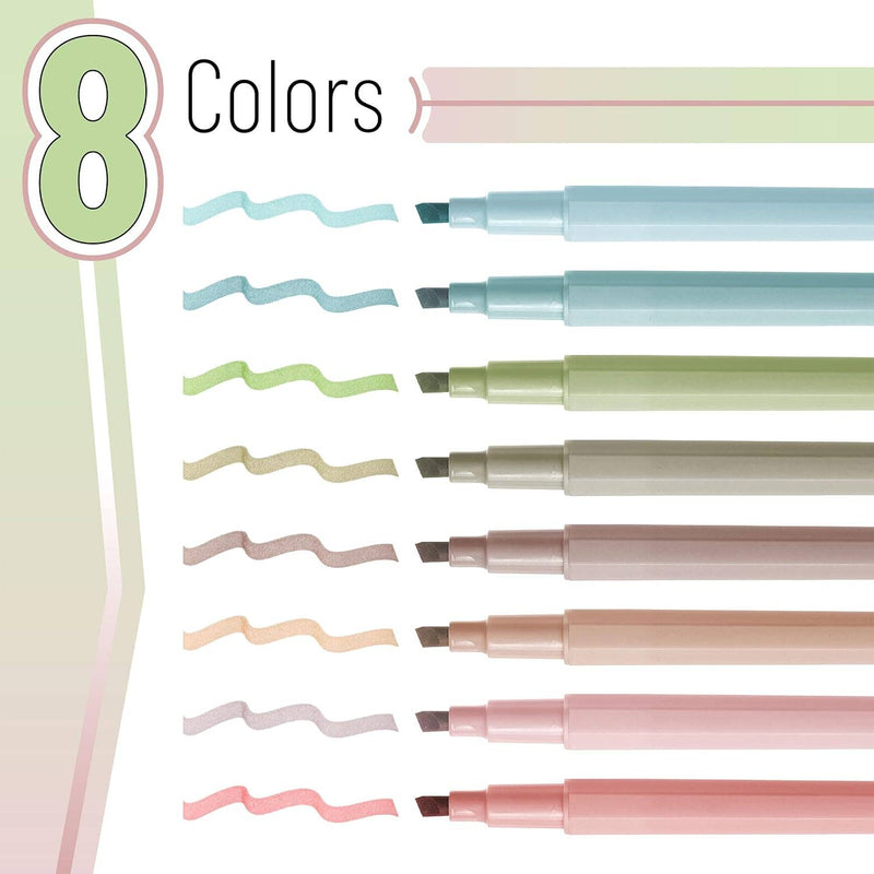 Mr. Pen- Aesthetic Highlighters, 8 Pack