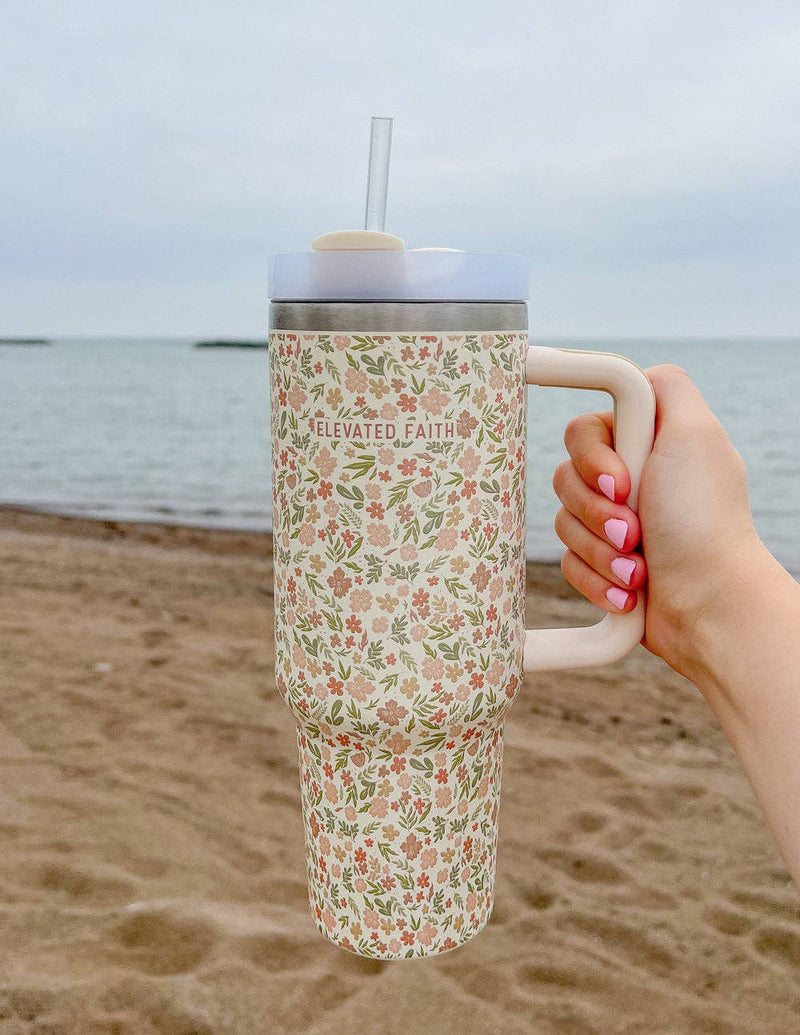 Wildflower 40 oz Tumbler