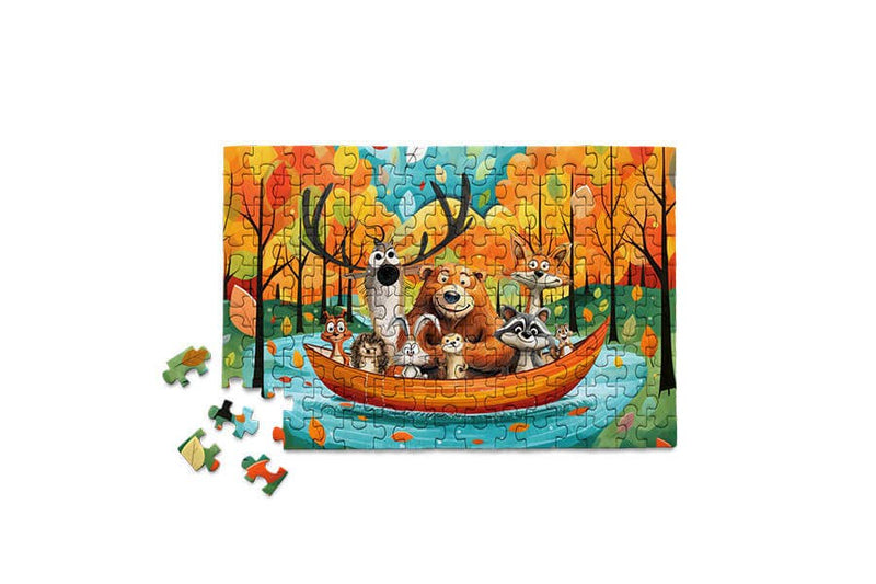 Canoe Critters - Deer, Raccoon, Squirrel Wilderness Camping