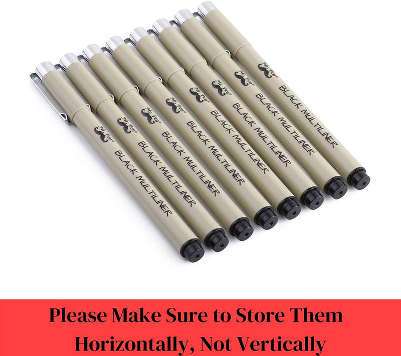 Mr. Pen- Drawing Pens, Black Multiliner