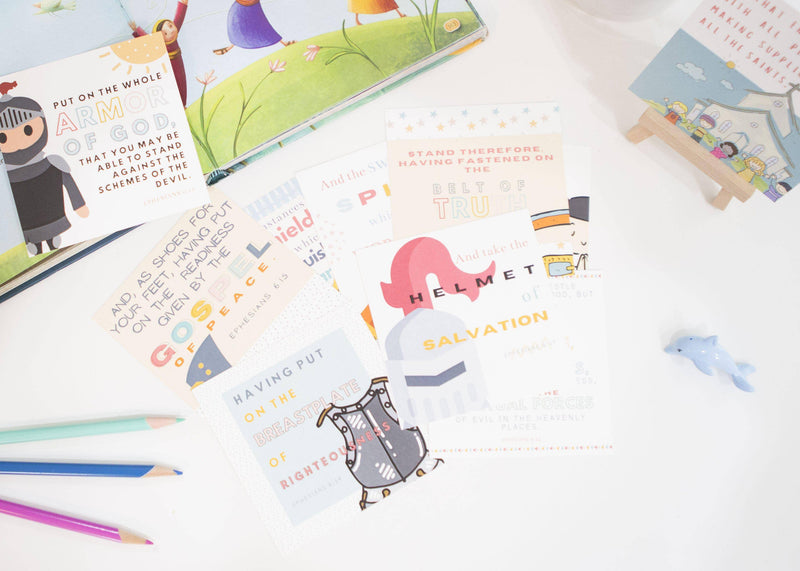 Armor of God Kids Verse Cards