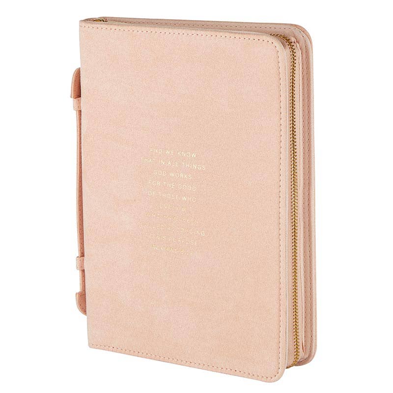 Simply Faith Bible Cover - Romans 8:28