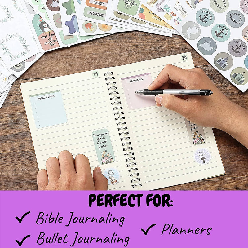 Mr. Pen- Christian Journaling Stickers, 31 Sheets, 1034 pcs