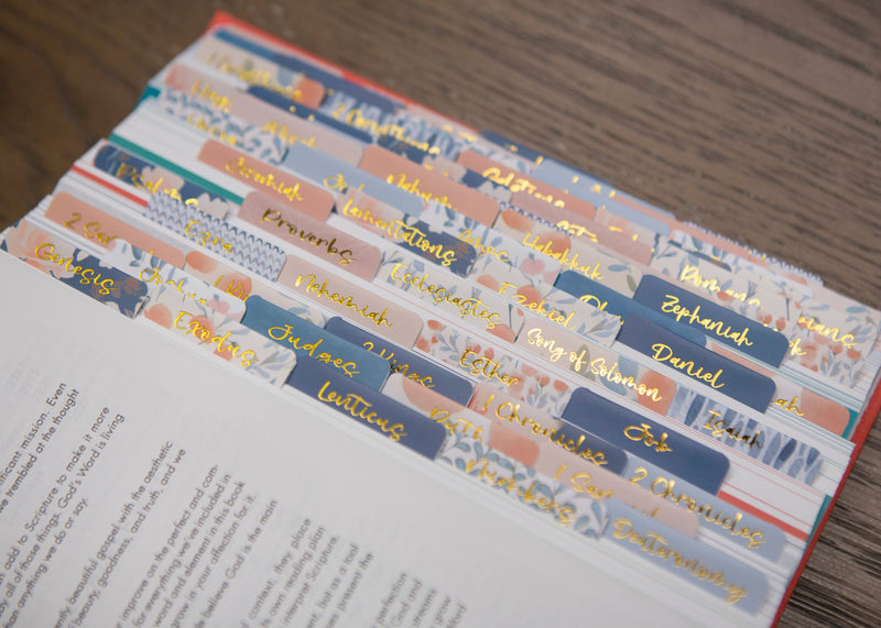 Tabs For Your Bible | Pretty Bible Book Tabs