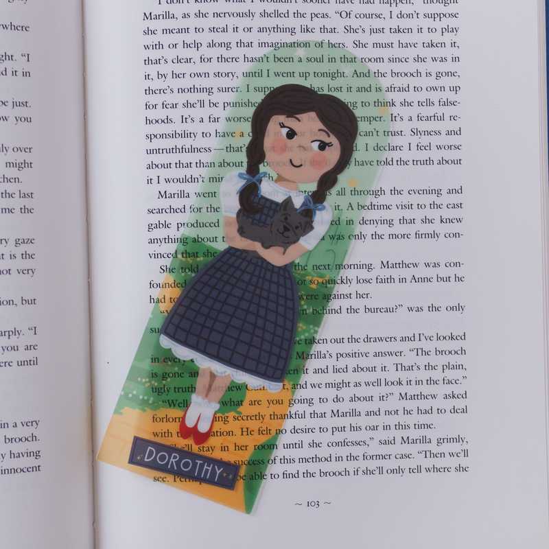 Wizard of Oz Dorothy Acetate Bookmark