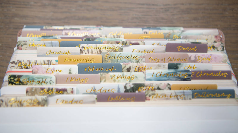 Pretty Bible Book Tabs | Bible Tabs