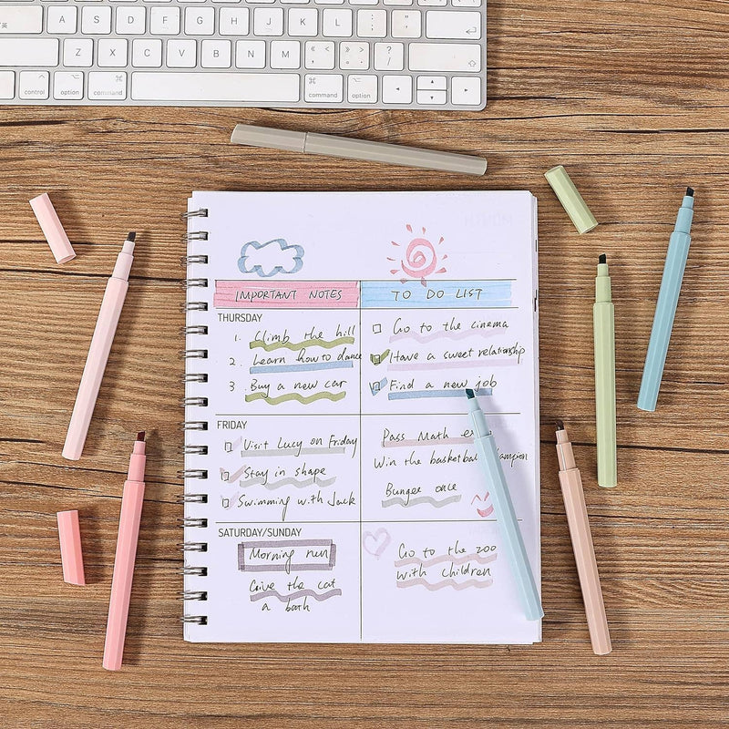 Mr. Pen- Aesthetic Highlighters, 8 Pack