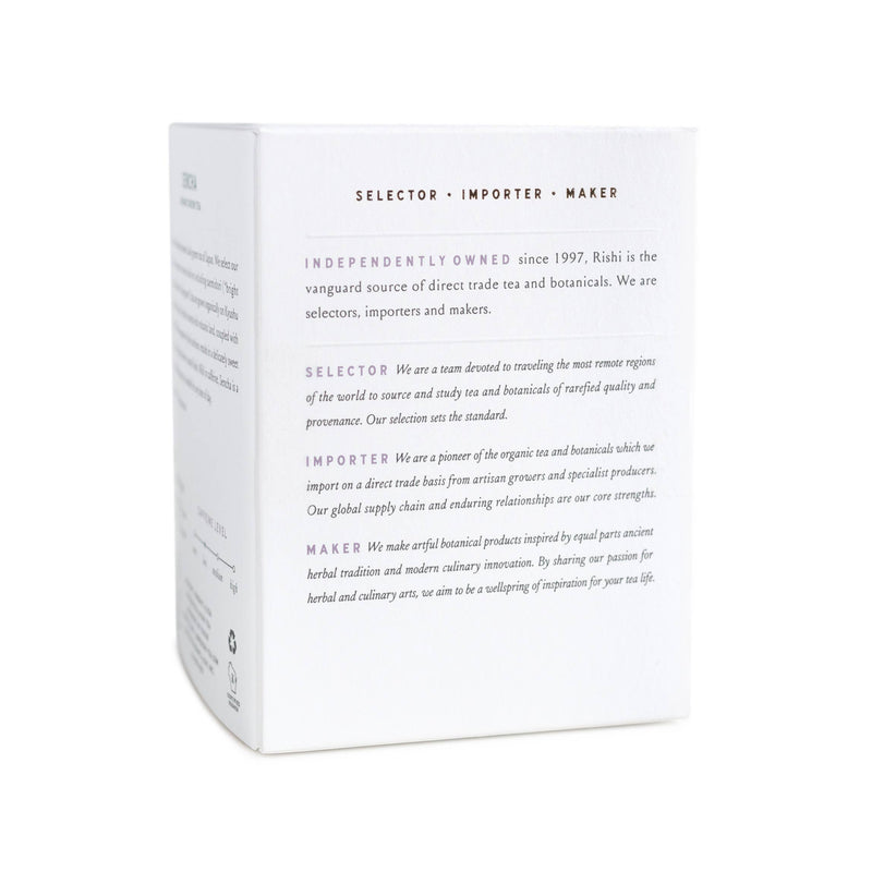 Lavender Mint Organic Herbal Tea Sachets