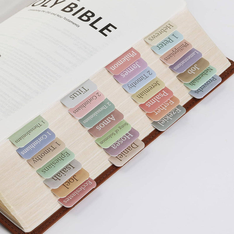 Morandi Bible Tabs Laminated 75 Pack