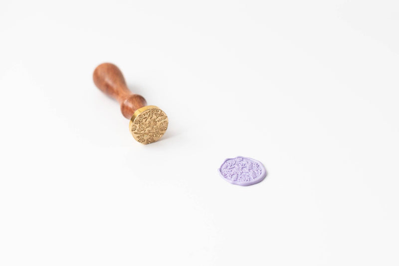 Flower Power Wax Seal Stamp